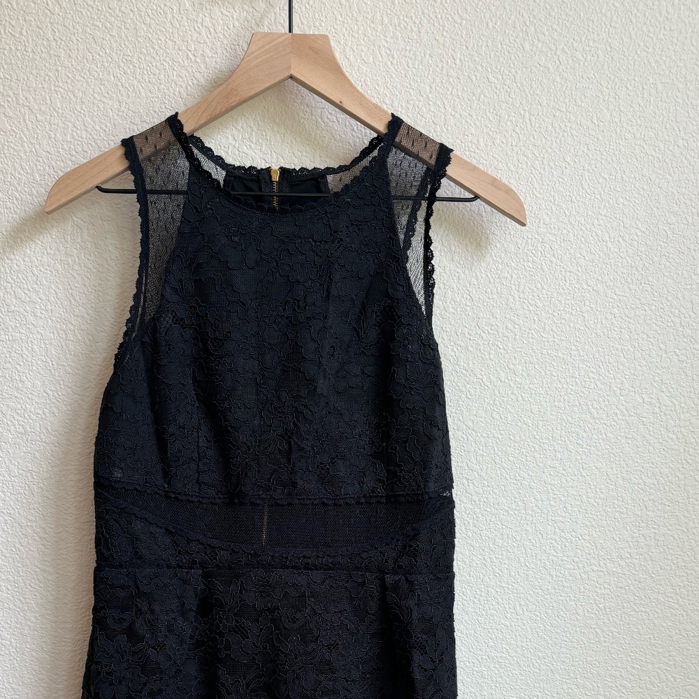 BLACK VICTORIA'S SECRET MESH DRESS (L)